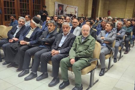 برگزاری مراسم گرامی‌داشت درگذشت فرزند نماینده لردگان با حضور رئیس مجلس