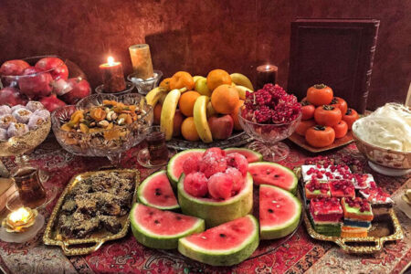 خوراکی‌های سفره یلدا از نگاه طب ایرانی