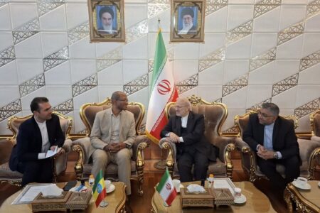 رئیس مجلس اتیوپی وارد تهران شد
