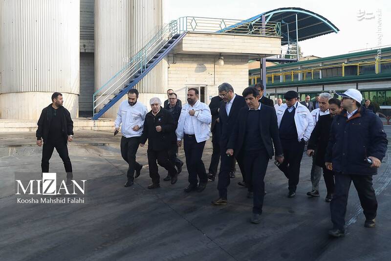 عکس/ بازدید دادستان تهران از شرکت صنایع شیر ایران