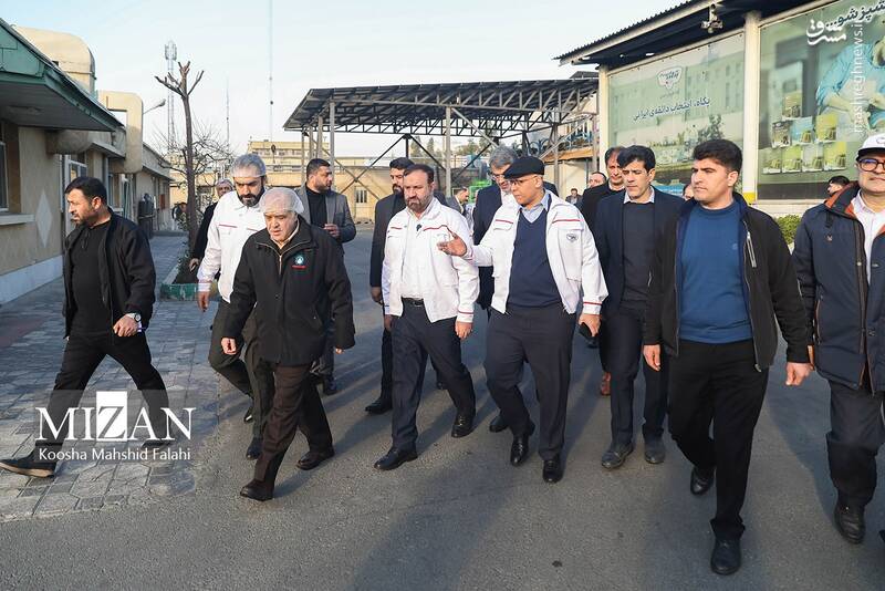عکس/ بازدید دادستان تهران از شرکت صنایع شیر ایران