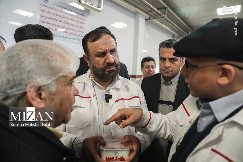 عکس/ بازدید دادستان تهران از شرکت صنایع شیر ایران