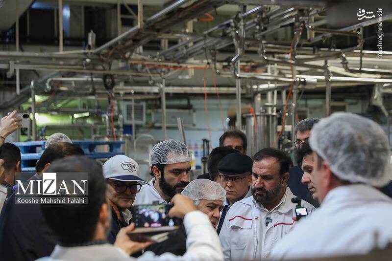 عکس/ بازدید دادستان تهران از شرکت صنایع شیر ایران