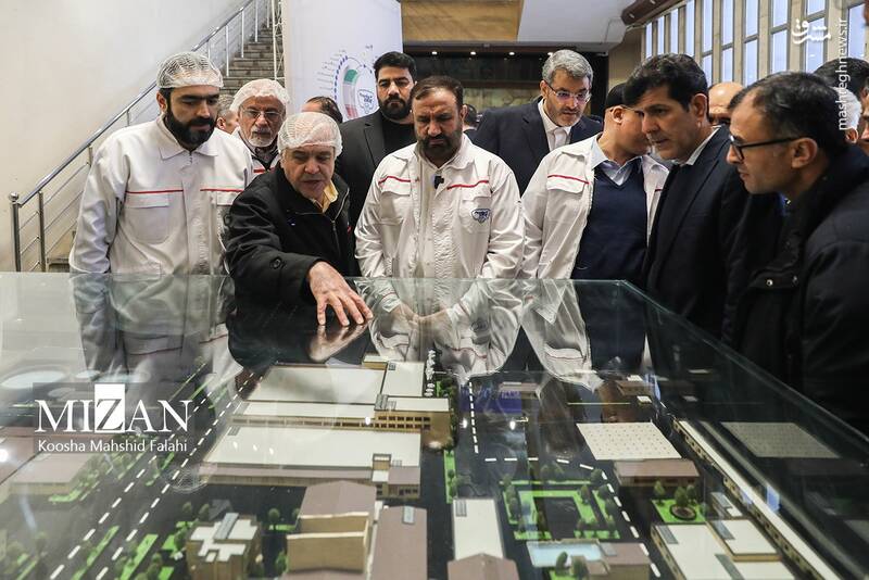 عکس/ بازدید دادستان تهران از شرکت صنایع شیر ایران