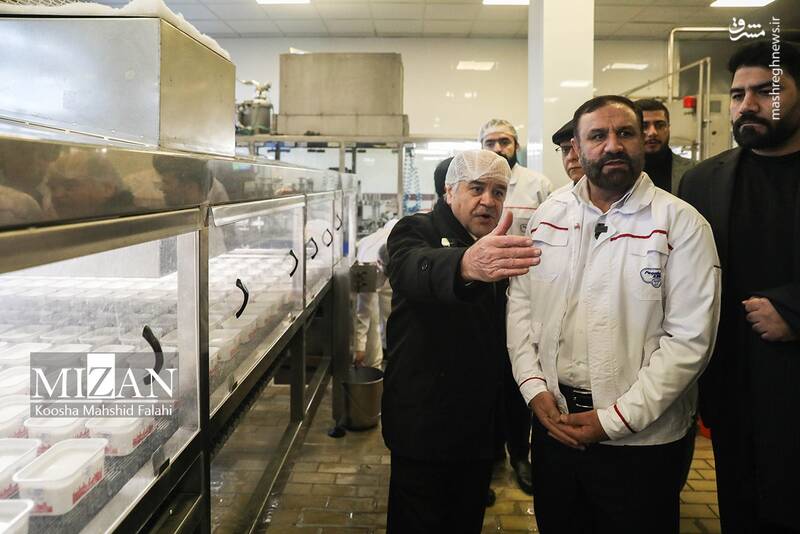 عکس/ بازدید دادستان تهران از شرکت صنایع شیر ایران