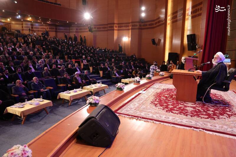 عکس/ حضور رئیس عدلیه در همایش سالانه مرکز وکلا و کارشناسان قوه قضائیه