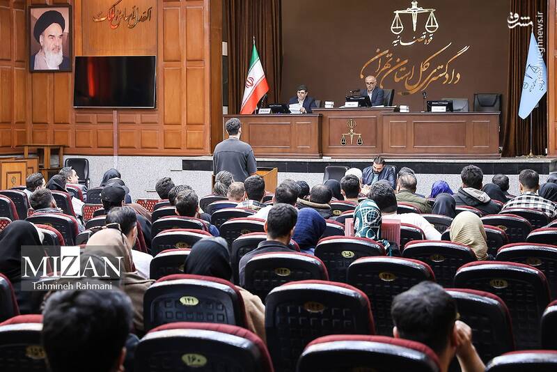 عکس/ سومین جلسه دادگاه رسیدگی به اتهامات پرونده «کوروش کمپانی»