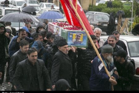 آخرین سفر دریادلان در میان باران؛ 4 قهرمان دنا در کرمانشاه آرام گرفتند