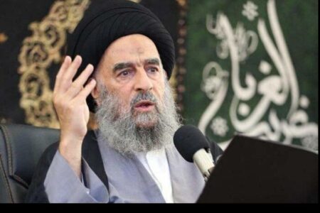 مرجع تقلید شیعیان عراق: در ملت‌های اسلامی روح ایمان بیدار شده است