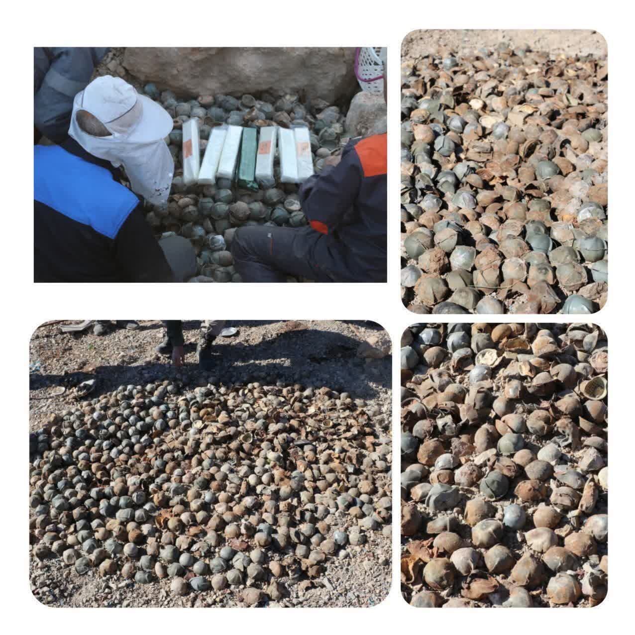 انهدام 3 موشک سنگرشکن GBU57 آمریکایی/ 9500 بمبلت خنثی ‌شد+تصاویر