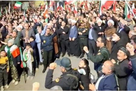 تجمع مردمی خوی در موج پنجاه و ششم به عطر رضوی معطر شد