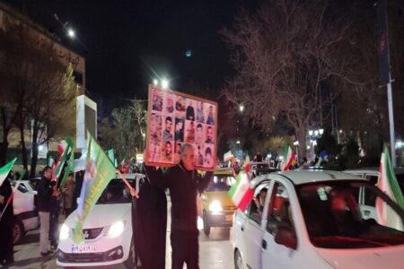 سلام خاص شهروند همدانی از خیابان‌ها به شهدای وطن