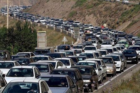 ترافیک سنگین در جاده‌های شمال / مسیر شمال به جنوب چالوس مسدود شد