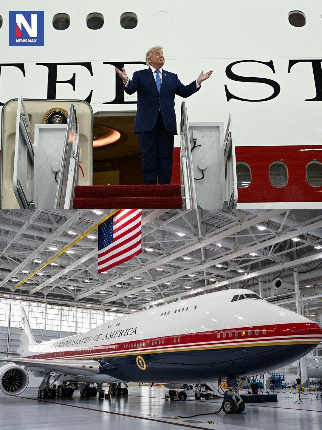 هدیه لوکس یک کشور عربی به کاخ سفید/ هواپیمای جدید ریاست‌جمهوری آمریکا از کجا آمد؟ +عکس