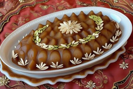 طرز تهیه حلوای عربی با شیر خشک ؛ چه کار کنیم تا حلوا نسوزد؟