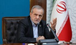 مسعود پزشکیان وارد نجف شد